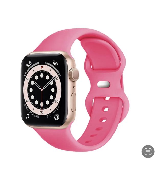 Curea Husa Folie Silicon cu Pin Metalic Incarcator Ceas Apple Watch