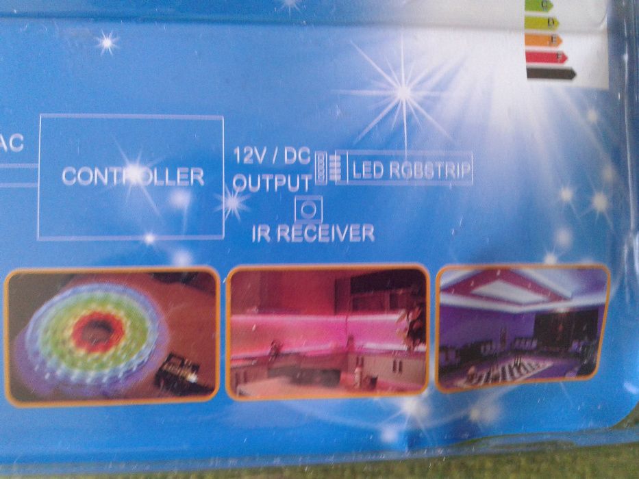 Намалено от 27 лв-Лед осветление RGB 5050 LED лента Лед лента 5м Диоди