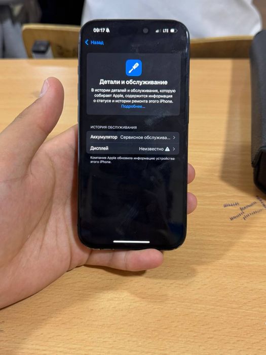 Iphone 15 pro holati orta