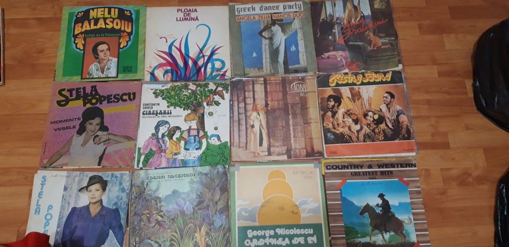 Viniluri : muzica populara, lautareasca, usoara, povesti,