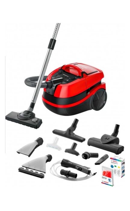 Пылесос Bosch BWD421PET, красный