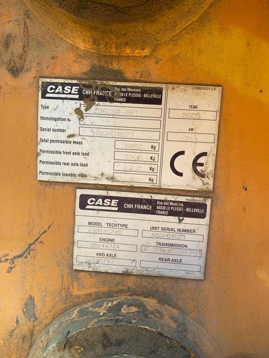 Case Американский Трактор 3в1