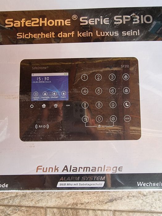 Sistem Alarma Safe 2 Home Serie Sp310 nou sigilat inteligent