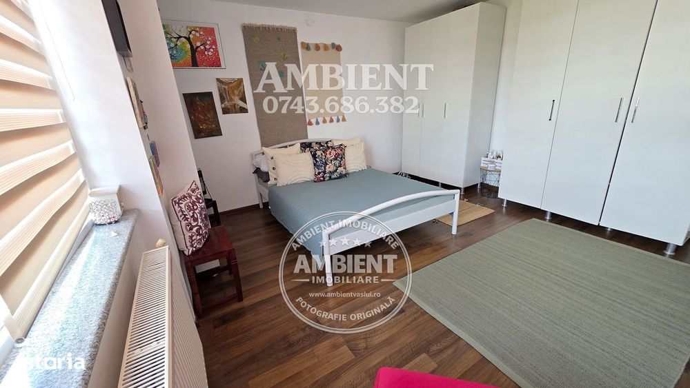 Apartament cu 2 camere tip ”open-space”, mobilat și utilat, zona CRUCE