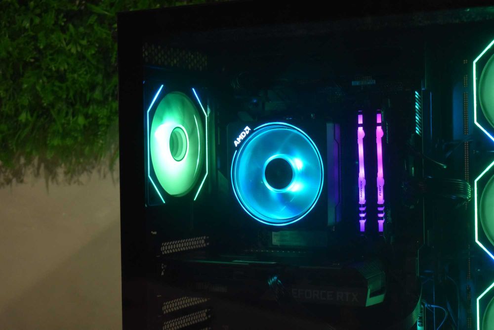 Геймърски Компютър Ryzen 9 3900x | Rtx 3060ti | 512gb ssd | 16GB RAM |