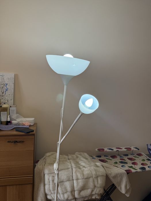 Светильник с двумя лампочками