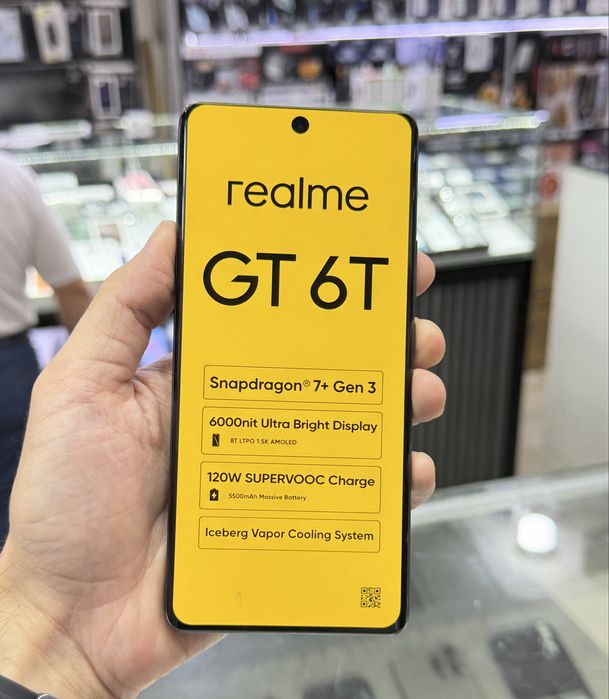 Realme gt 6T green 12/256 gb
