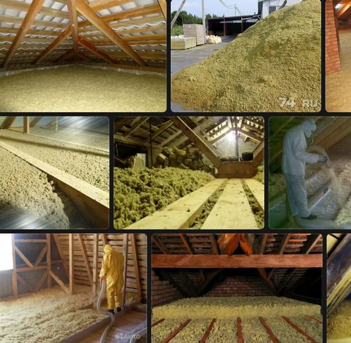 Минвата для утепления кровли