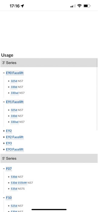 Galerie admisie Bmw f10 f11 f01 f02 f07 e90 e91 lci 3.0d 3.5 4.0d