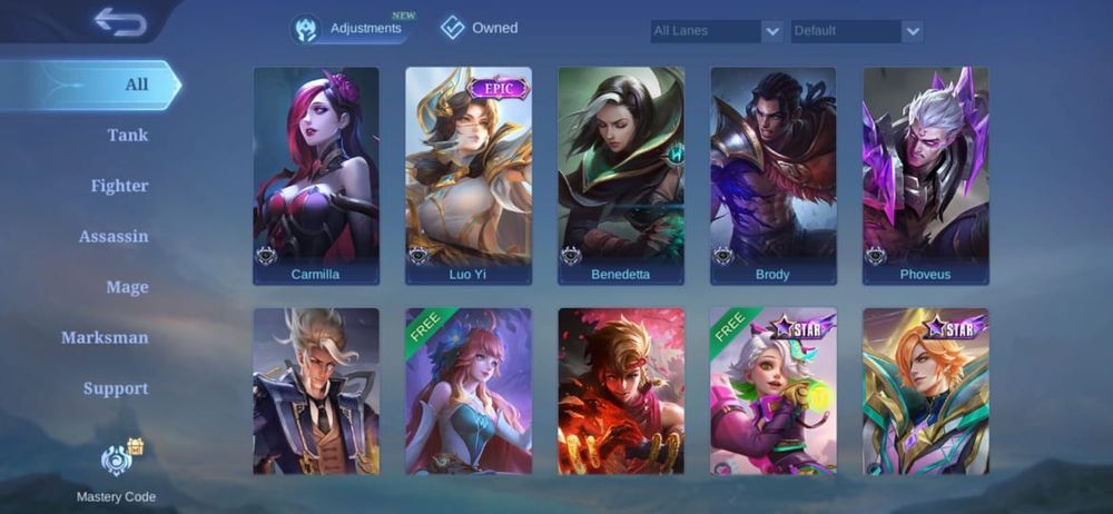 Аккаунт Mobile legends