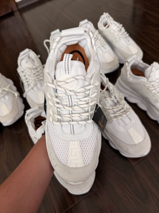 Versace Chain Reaction White