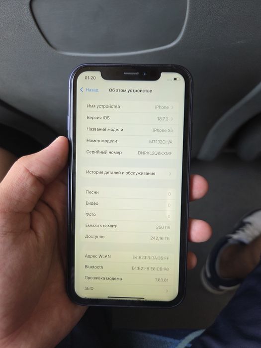 iPhone XR в корпусе 17 Pro, 256 ГБ