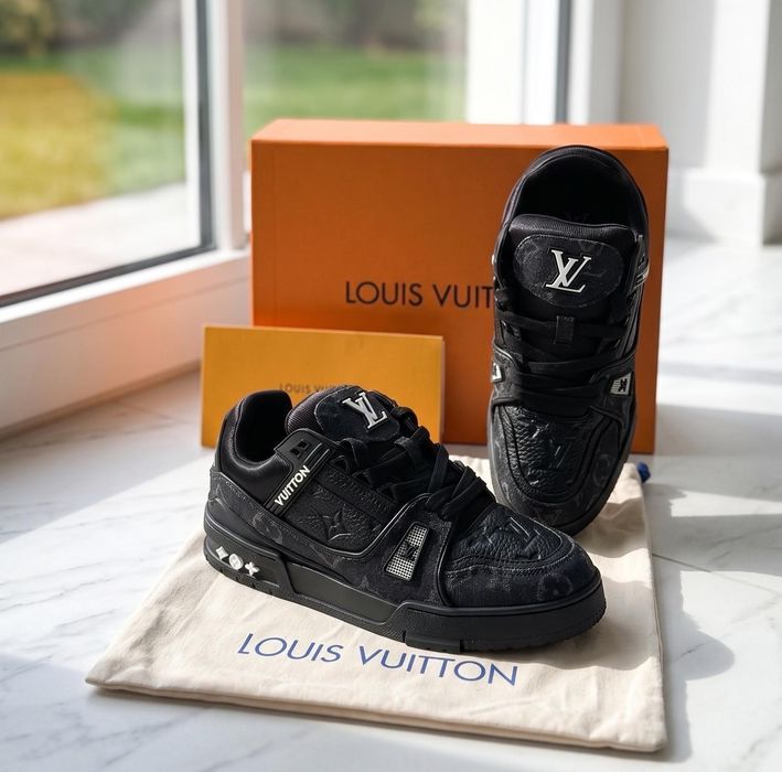 Adidasi LV Trainer Negru Full Black - Full Box