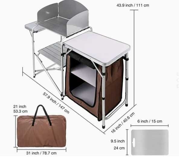 Кэмпинг кухня для рыбалки и охоты