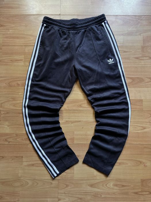 Pantaloni track pants joggers Adidas Originals Beckenbauer straight legg pintuck seams poliester