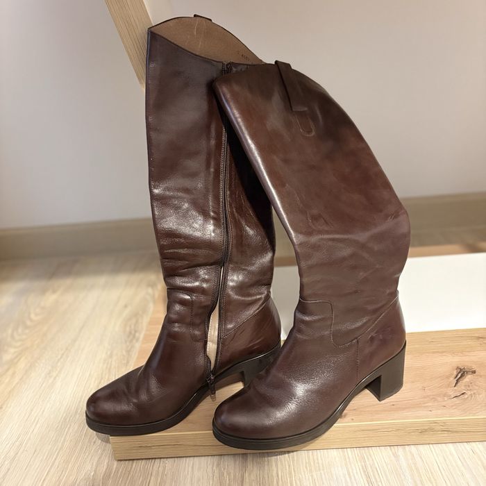 Cizme din piele Wonders & Diesel