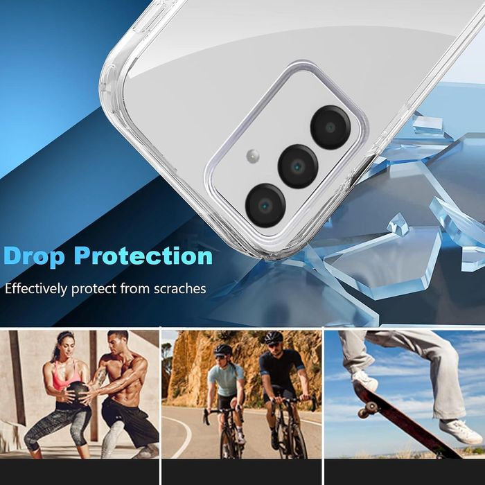 Прозрачен 360° Градуса Кейс Samsung Galaxy A17