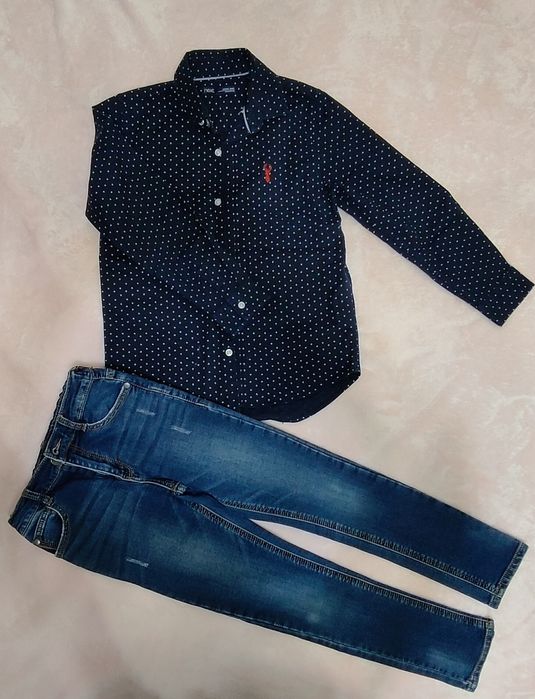 Lot haine băieți măr. 122/128