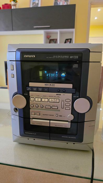 Уредба AIWA NSX-BL24 с дистанционно и bluetooth