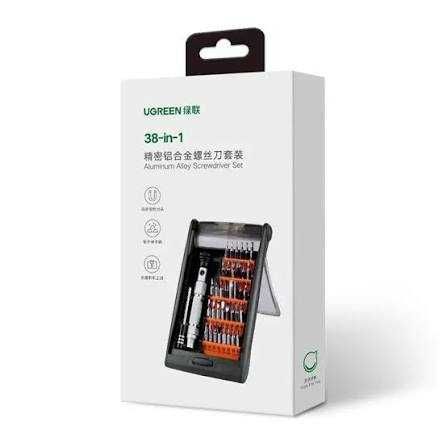 UGREEN 80459 — это профессиональный набор прецизионных отверток 38-в-1