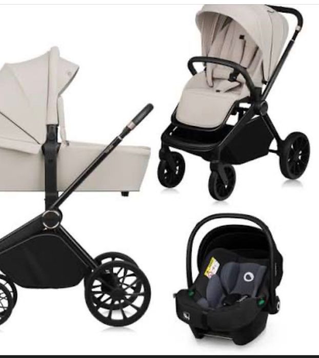 Lionelo Mika Plus 3 в 1 Детски колички бебешки