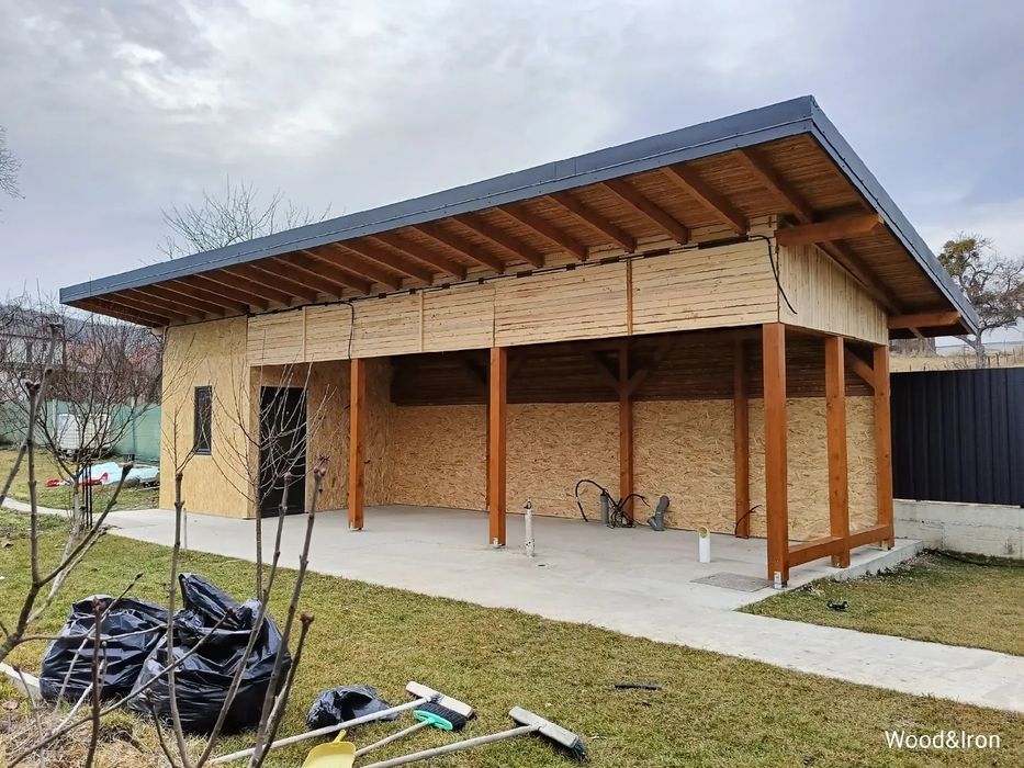 Terase, foișoare, leagăne, căsuțe de grădină,pergole, construcții lemn