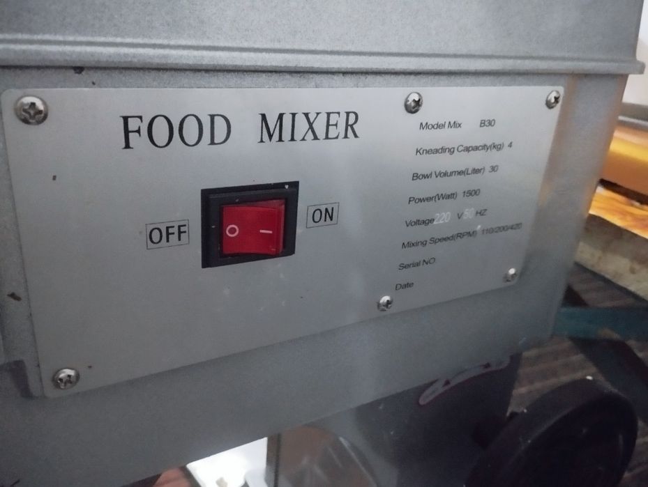 Mikser B30 yangi holati