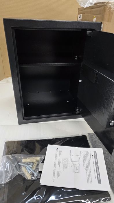 Електронен сейф Mejasg 45L с огнеупорна чанта и аларма