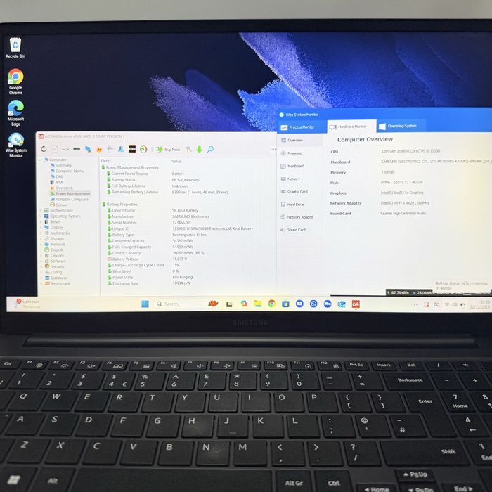 Лаптоп Samsung Galaxy Book 3/15,6” IPS/i5-1335U 10x4,60GHz