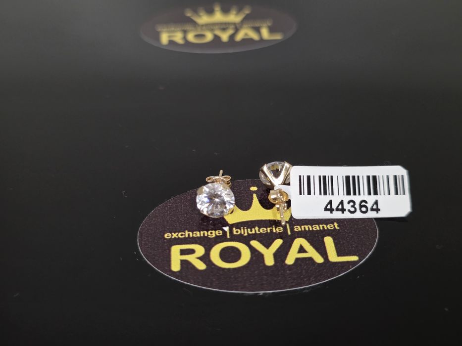 Bijuteria Royal: Cercei aur 14k/1.24 gr