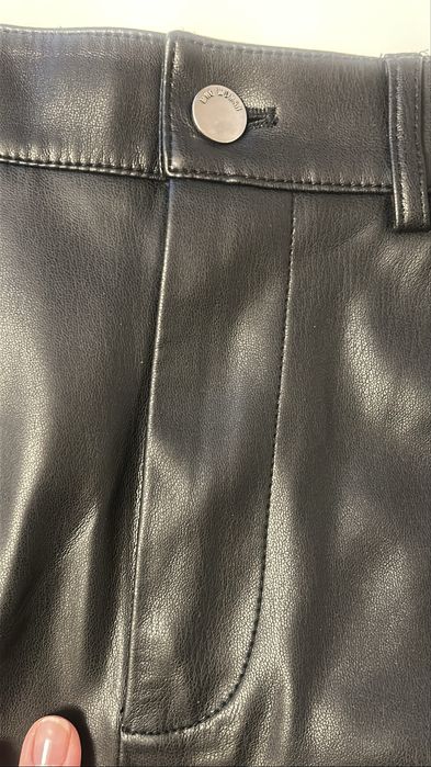 Мини Юбка mango эко кожа