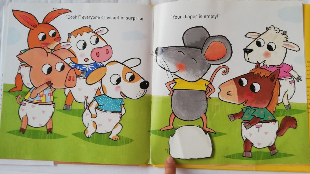 Carte interactiva bebe, copii ce invata sa faca la olita: Peek a Poo