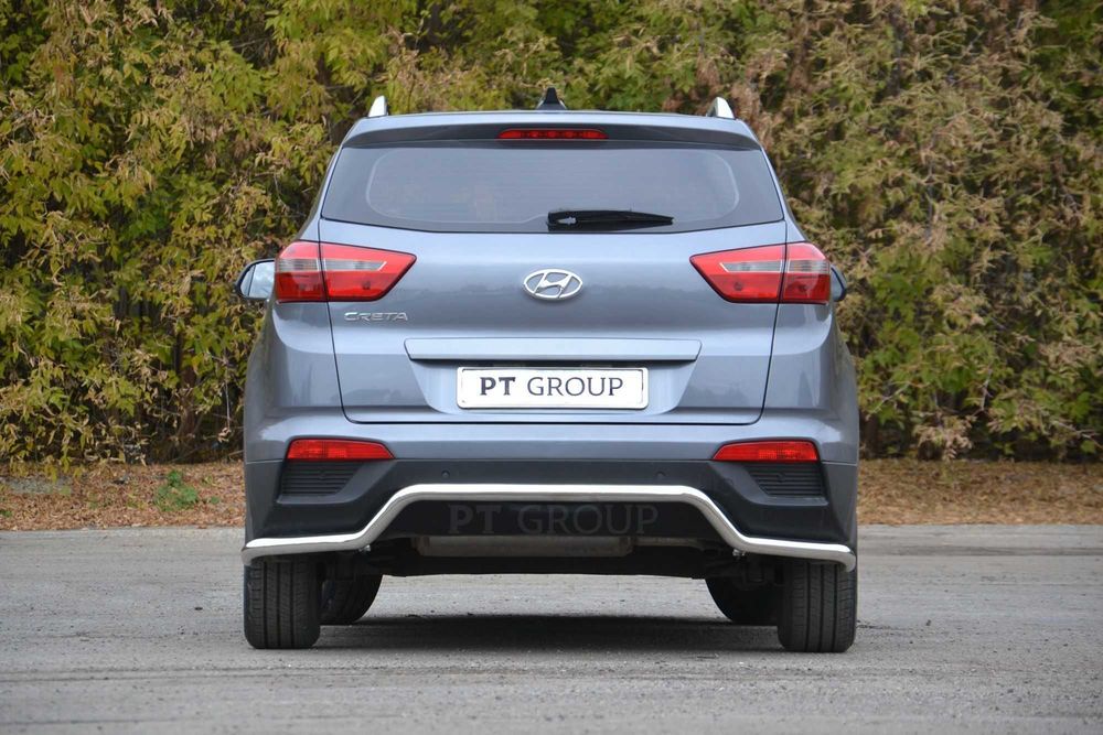 Защита заднего бампера "Волна" для HYUNDAI Creta от 2016 до 2020 г.в.