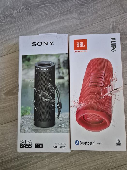 Boxe JBL Flip 6 Sony XB23