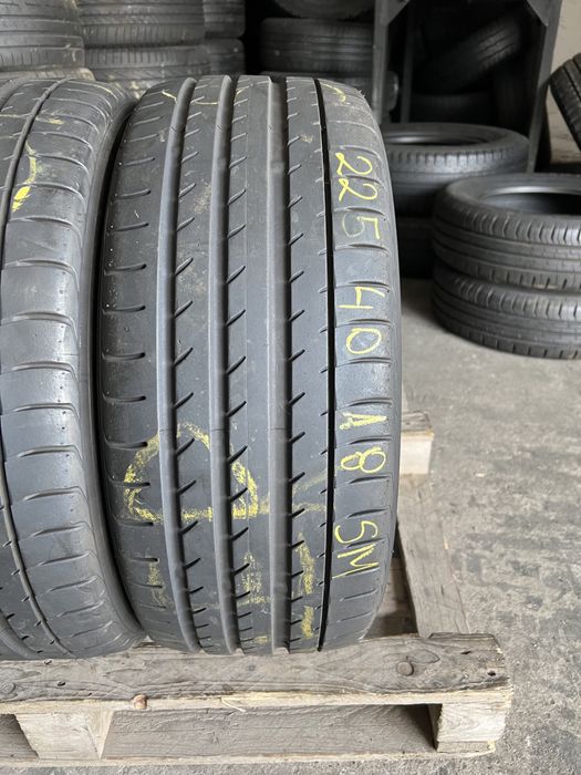2 anvelope de vara 225/40/18 Yokohama 6.5 mm!