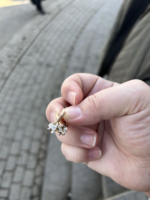 Серьги золотые 3 гр