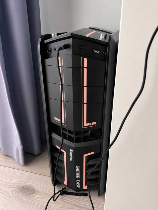 Sistem PC Gaming i5-7400 / Z270 / RX 580 8GB / 16GB Pachet complet (PC + monitor + tastatură + mouse)