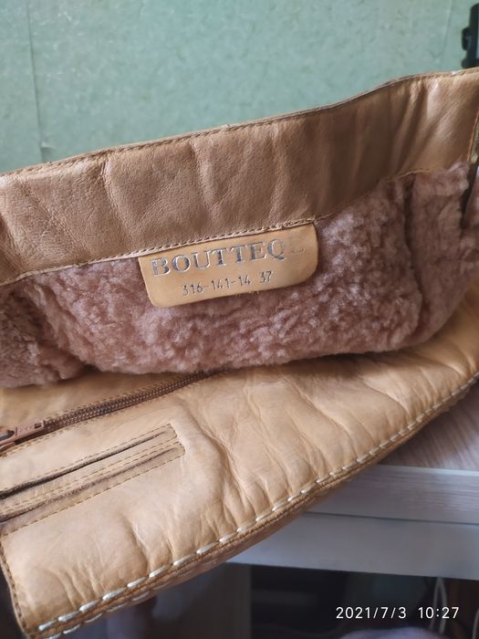 Натуральные Кожанные зимние сапоги