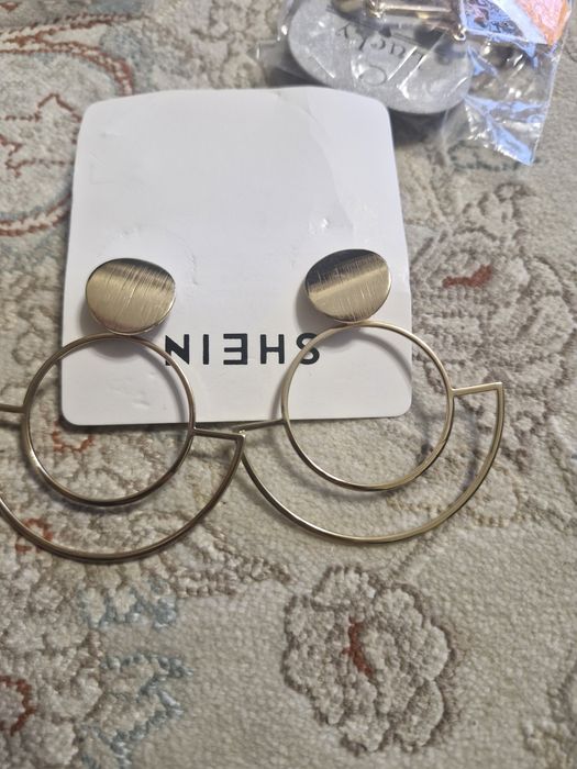 Серьги Евро бижутерия