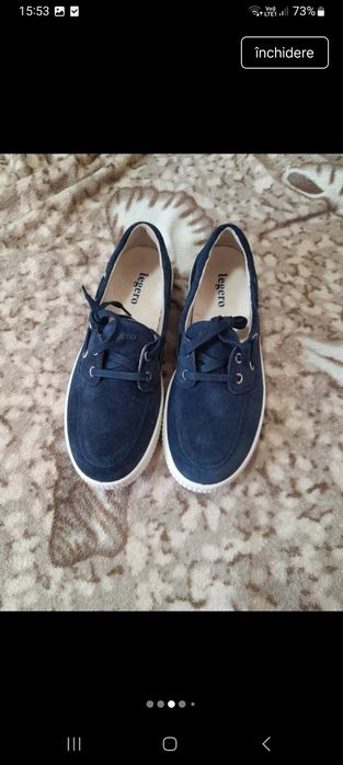 Pantofi de damă Legero originali mocasini Piele întoarsă  Noi