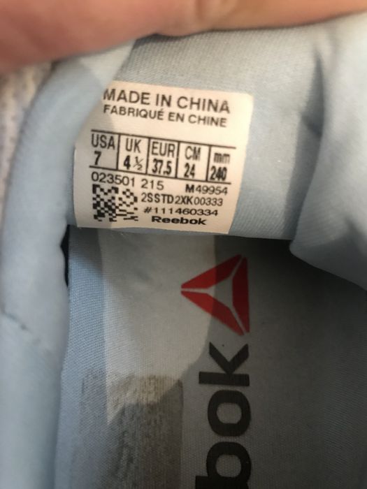 Кроссовки reebok pump