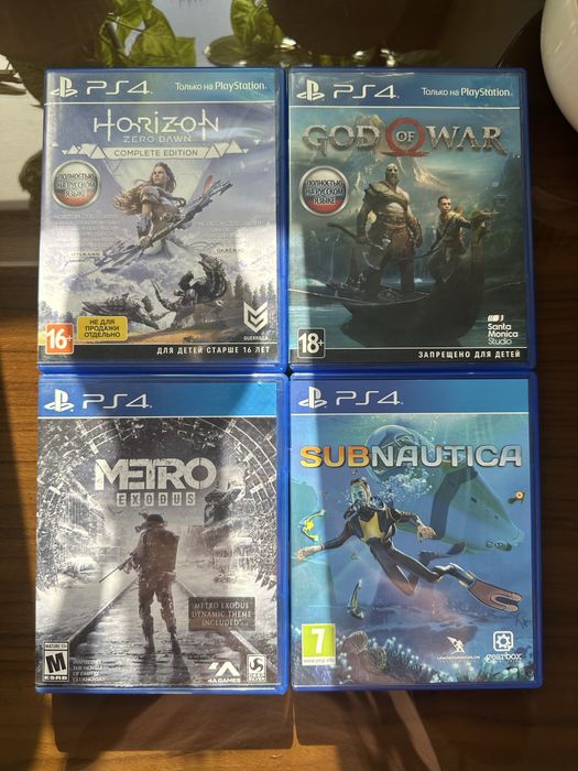 Игры на Sony Playstation 4