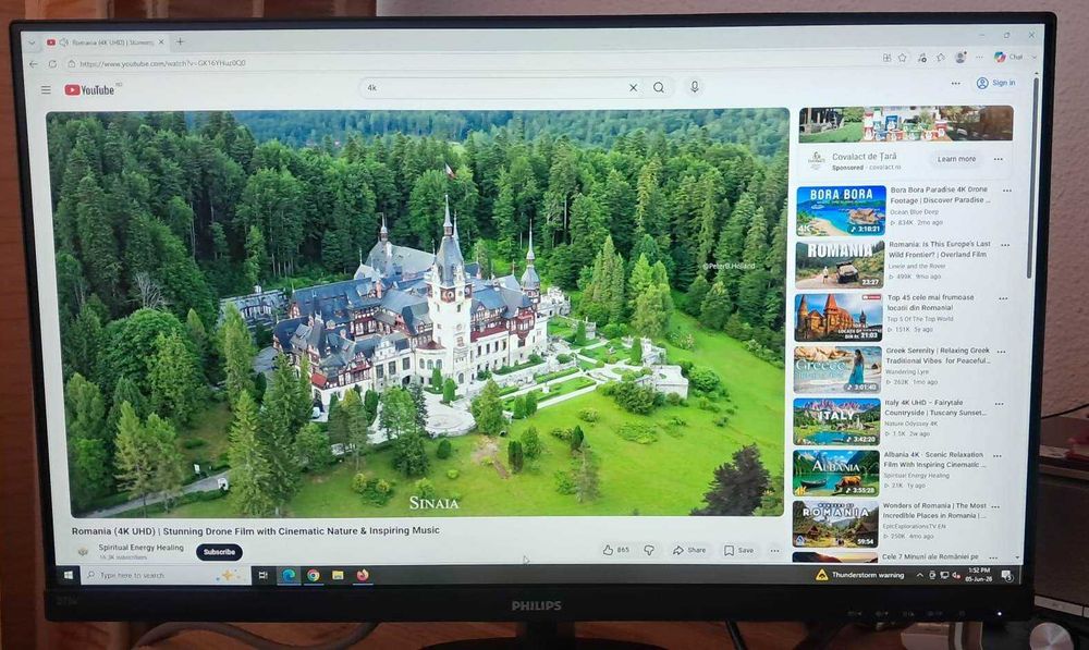 Monitor Samsung de 27”