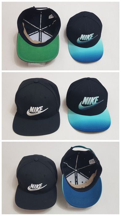 Sapca Nike True Black & Light Blue SnapBack Cap, One Size unisex