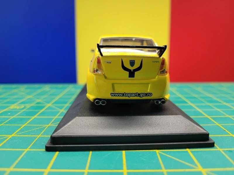 Macheta Dacia Logan Tuning 2005, scara: 1/43