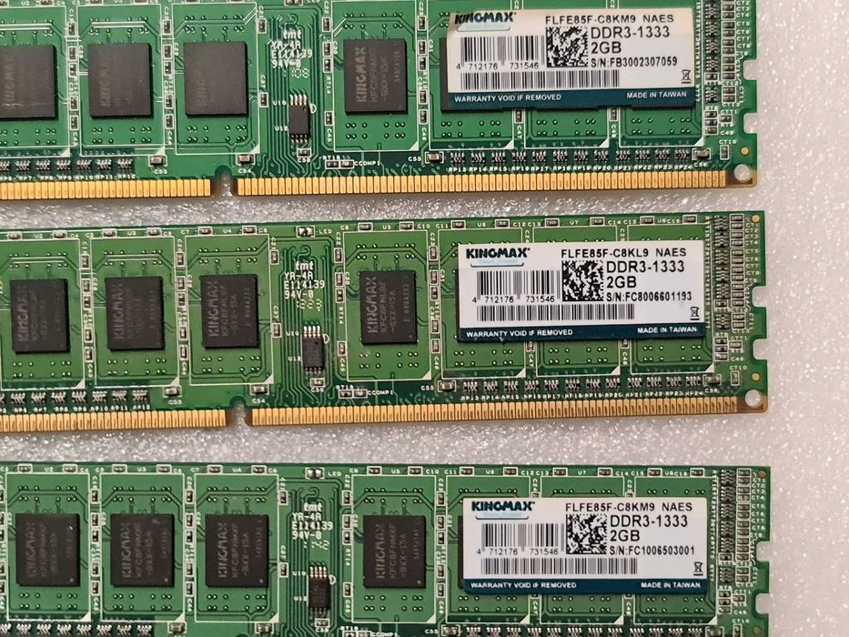 Memorie RAM Kingmax FLFE85F-C8KL9/ C8KM9 NAES 2GB DDR3 1333MHz