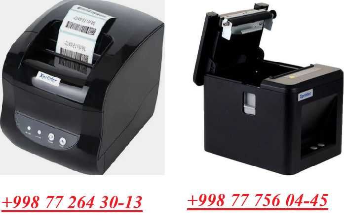 Chek printer, Xprinter, Optom narxda, XP-58IIT, XP-365B, Q80A