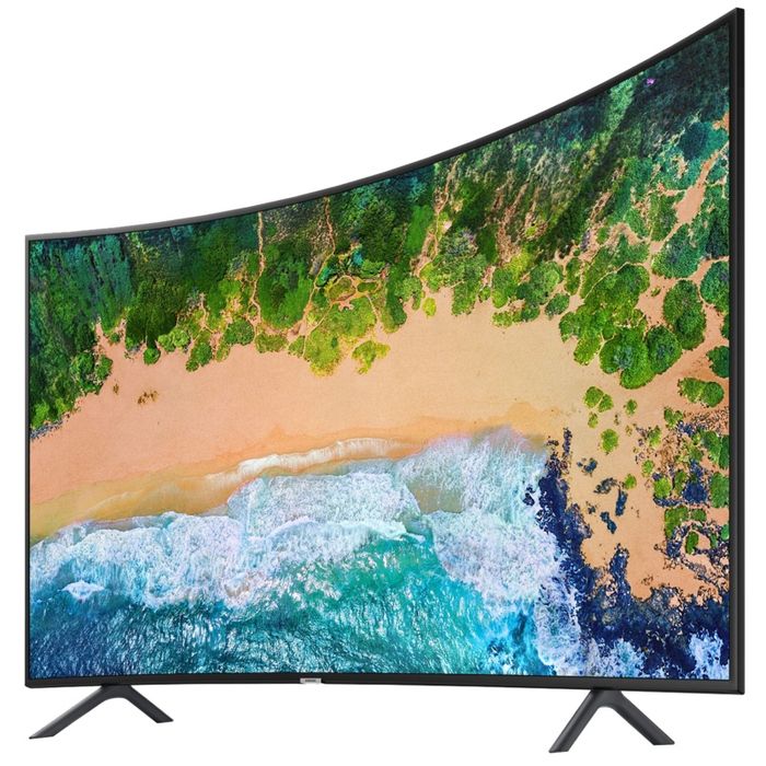 TV smart Samsung UE49NU7302K – 49” 4K UHD Smart TV, curbat