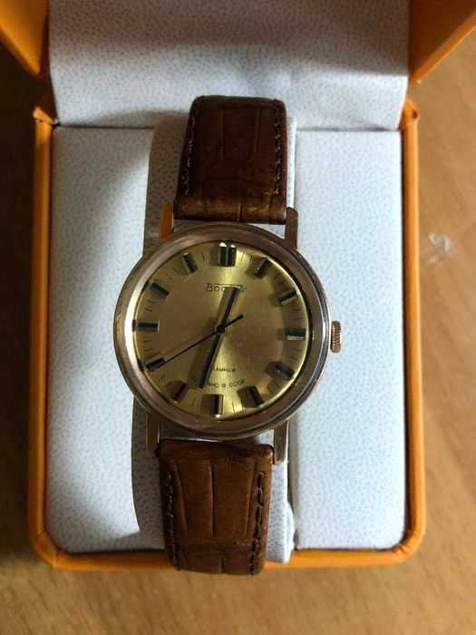 Часы золотые советские