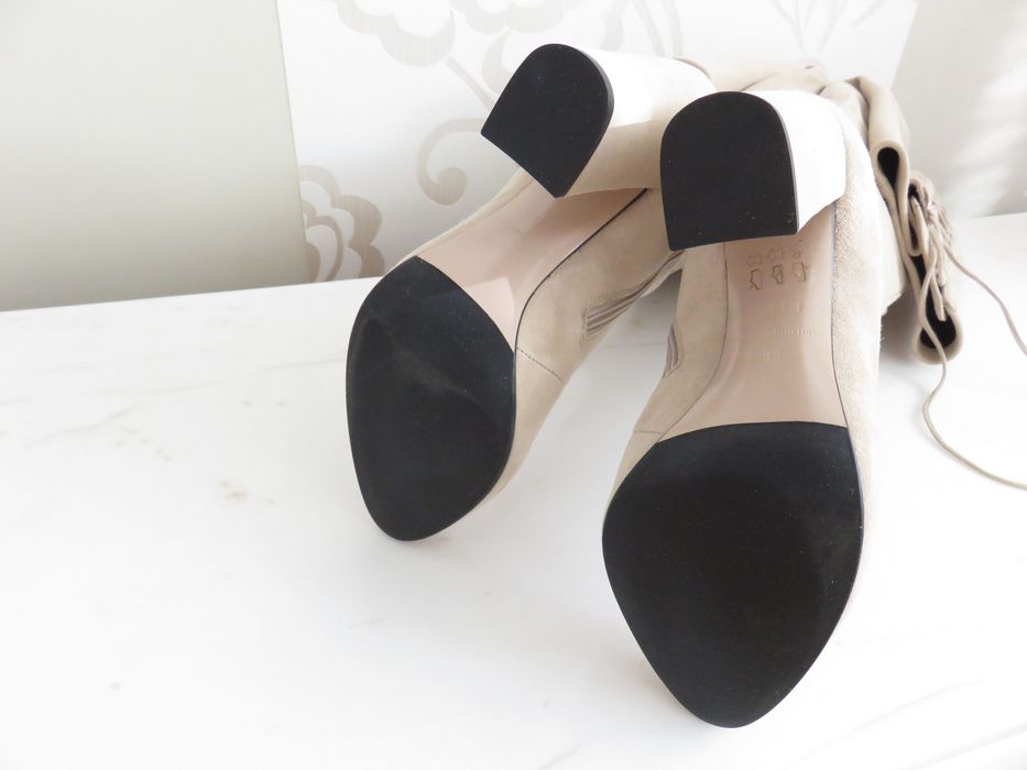 Велурени чизми (overknees) Le Silla, 39, нови